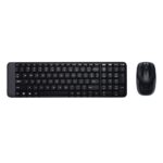 Logitech MK220 Desktop Combo GR (Black, Wireless) (LOGMK220) - Image 2