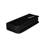 MediaRange Media Storage Wallet for 10 USB Flashdrives & 5 SD Memory Cards Nylon Black (MRBOX99) - Image 2