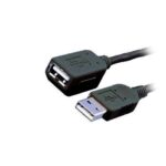 Καλώδιο MediaRange USB 2.0 Extension AM/AF 1.8M Black (MRCS154) - Image 2