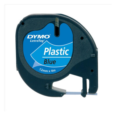 Πλαστική Ταινία Ετικετογράφου DYMO 12mm x 4m (Μπλέ) (S0721650) (DYMO91205)