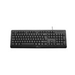 MediaRange Multimedia Keyboard, Wired (Black) (MROS109-GR) - Image 2