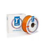 REAL PETG 3D Printer Filament - Orange -  spool of 0.5Kg - 1.75mm (REALPETGSORANGE500MM175) - Image 2