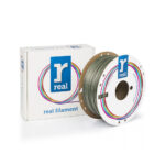 REAL PLA 3D Printer Filament - Silver - spool of 1Kg - 2.85mm (REALPLARSILVER1000MM285) - Image 2