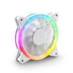 Sharkoon Shark Blades Case Fan 120mm με RGB Φωτισμό και Σύνδεση 4-Pin PWM Λευκό (SHBLRGBWH) (SHRSHBLRGBWH) - Image 2