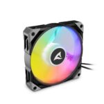 Sharkoon Rebel F50 Case Fan 120mm με RGB Φωτισμό και Σύνδεση 4-Pin PWM (REF50ARGBBK) (SHRREF50ARGBBK) - Image 2