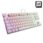 Sharkoon PureWriter TKL RGB Gaming Μηχανικό Πληκτρολόγιο Tenkeyless με Kailh Red διακόπτες και RGB φωτισμό (Αγγλικό US) Λευκό (PUWRTKLWHRD) (SHRPUWRTKLWHRD) - Image 2