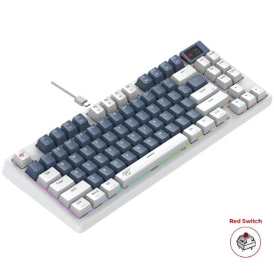 Havit Mechanical Gaming Keyboard KB884L White (KB884L) (HAVKB884L)