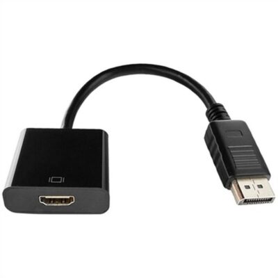 Gembird A-dpm-HDMIf-002 Adapter Displayport(M) -> HDMI(F) 10cm Black (A-DPM-HDMIF-002) (GEMA-DPM-HDMIF-002)