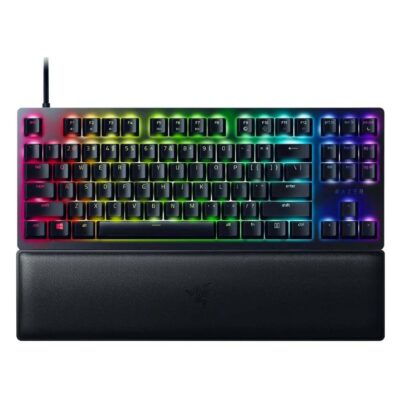 Razer Huntsman V2 Tenkeyless RGB Optical Gaming Keyboard (Clicky Purple Switch) US (RZ03-03940300-R3M1) (RAZRZ03-03940300-R3M1)