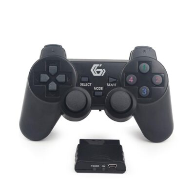 Gembird Ασύρματο Gamepad για PC / PS3 Μαύρο (JPD-WDV-01) (GEMJPD-WDV-01)