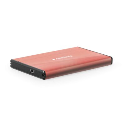 Gembird Ee2-u3s-3-p USB 3.0 2.5inch Hdd Enclosure Brushed Aluminum Pink (EE2-U3S-3-P) (GEMEE2-U3S-3-P)