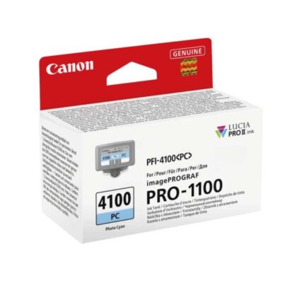 Canon Μελάνι Inkjet PFI4100PC Photo Cyan (6781C001) (CANPFI-4100PC)