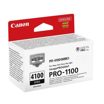 Canon Μελάνι Inkjet PFI4100MBK Matte Black (6776C001) (CANPFI-4100MBK)