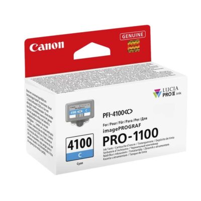 Canon Μελάνι Inkjet PFI4100C Cyan (6778C001) (CANPFI-4100C)