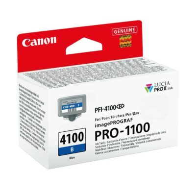 Canon Μελάνι Inkjet PFI4100B Blue (6786C001) (CANPFI-4100B)