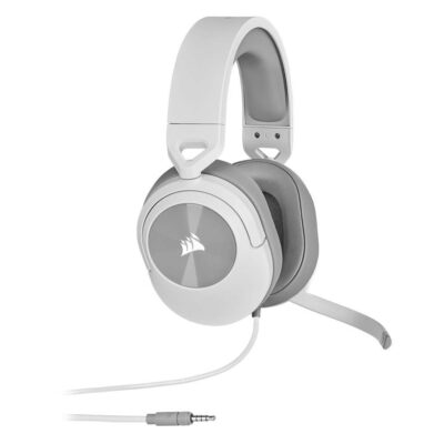 Corsair Headset HS55 Stereo Over Ear Gaming Λευκό (CA-9011261-EU) (CORCA-9011261-EU)