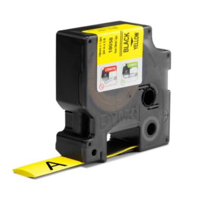 Ταινία Ετικετογράφου DYMO Ind Rhino Tape Black On Yellow 19mm (S0718340) (DYM18058)