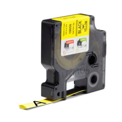 Ταινία Ετικετογράφου DYMO Ind Rhino Tape Black On Yellow 12mm (S0718310) (DYM18056)