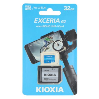 Kioxia Exceria microSDHC 32GB Class 10 U1 UHS-I με αντάπτορα (LMEX1L032GG2) (KIOLMEX1L032GG2)