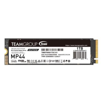 TeamGroup Δίσκος SSD 1TB MP44 PCIe M.2  PCIe 4.0 x4 NVME (TM8FPW001T0C101) (TEGTM8FPW001T0C101)