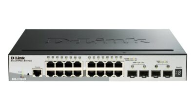 D-LINK Switch DGS-1510-20, 16-Port 10/100/1000 Mbps, 4-port SFP